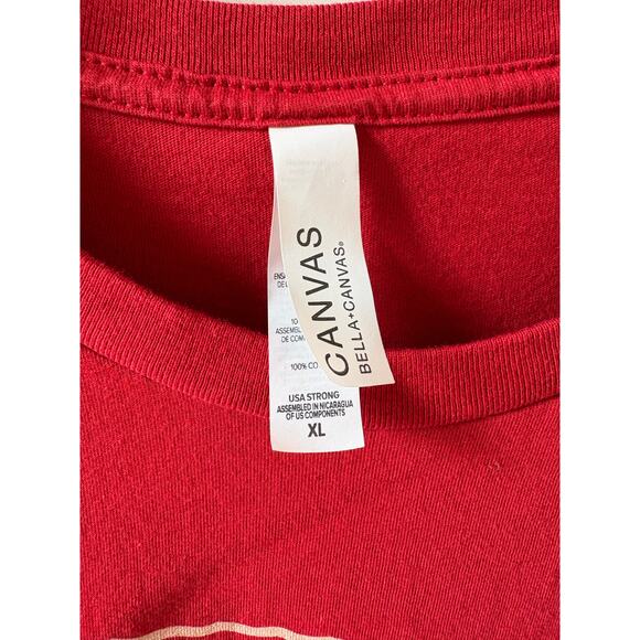 Maker's Mark Whiskey Red Logo T-shirt Men's size XL EUC - Picture 4 of 5